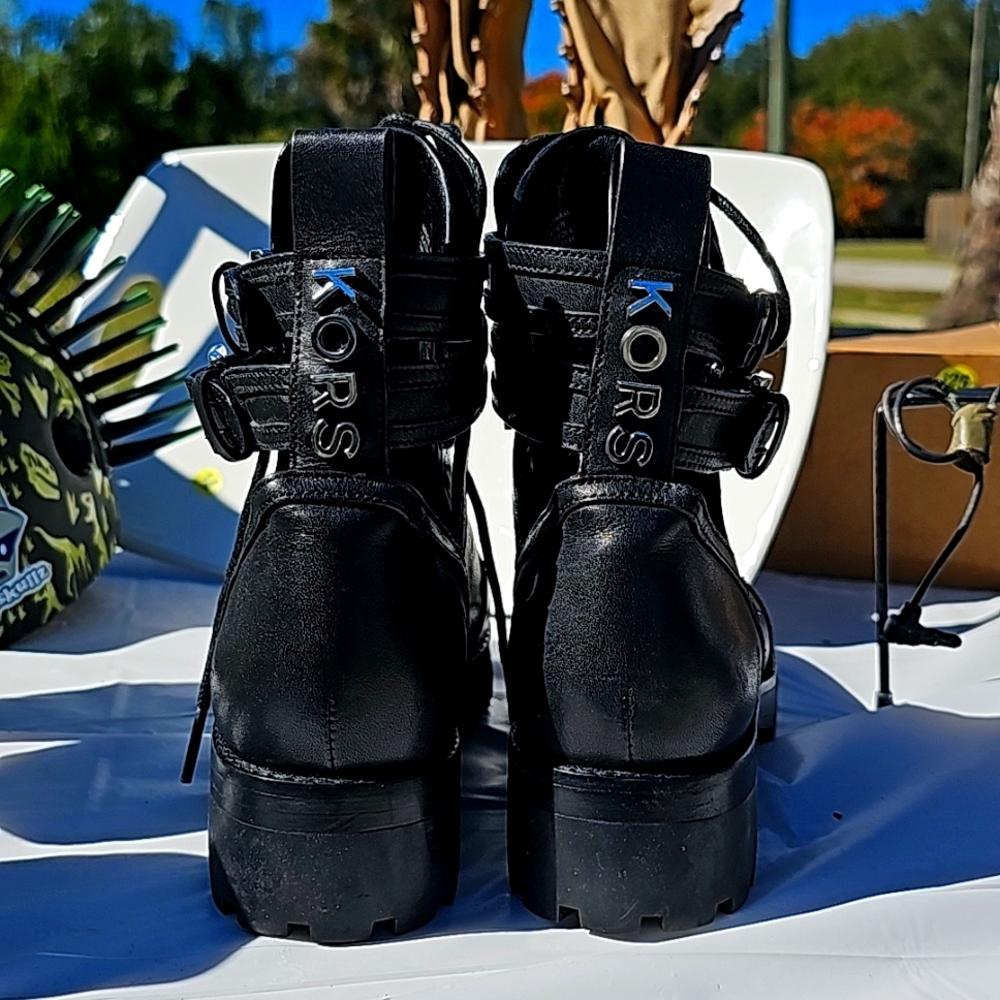 Micheal Kors Combat Boots